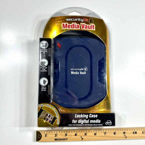 Security Dr Media Vault Locking Case for Digital Media - New - Picture 10 of 10